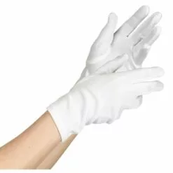 Child White Gloves