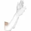 Adult Long White Gloves Deluxe
