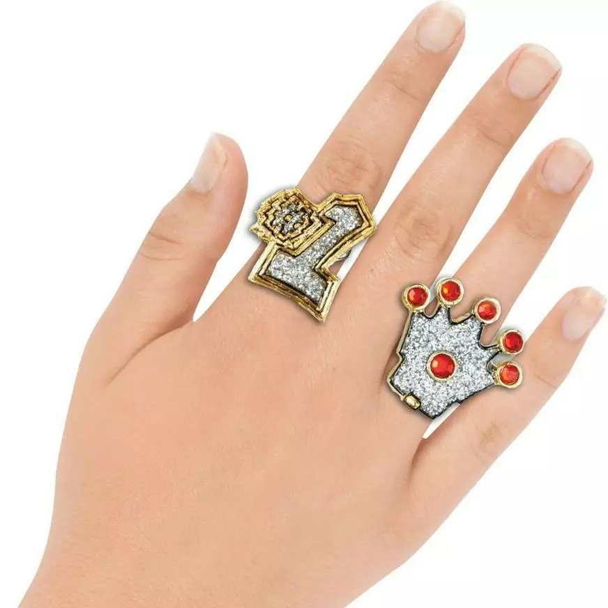 Bling Rings Set 3ct 4 Bling Rings Set 3ct - Image 2