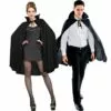 Adult Black Cape Deluxe 2 Adult Black Cape Deluxe -Amscan Shop 176162