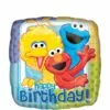 Happy Birthday Sesame Street Balloon, 18in 2 Happy Birthday Sesame Street Balloon, 18in -Amscan Shop 21503