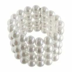 Multistrand Faux Pearl Bracelet
