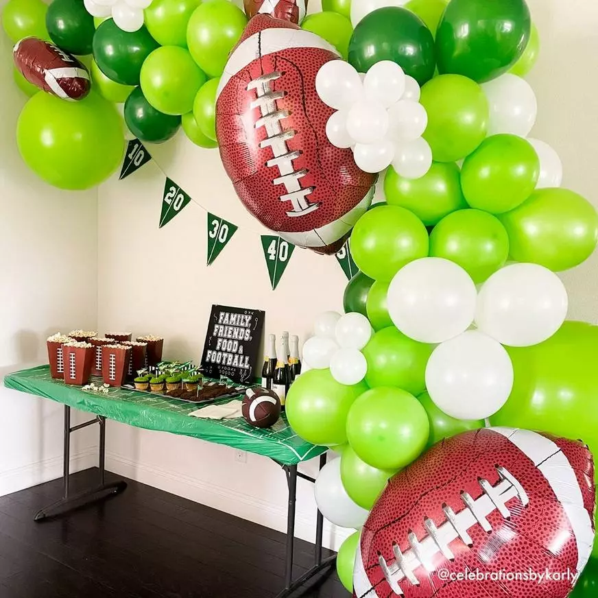 Football Balloon, 18in 4 Football Balloon, 18in - Image 2