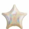 Prismatic Silver Star Foil Balloon, 19in 1 Prismatic Silver Star Foil Balloon, 19in -Amscan Shop 350197