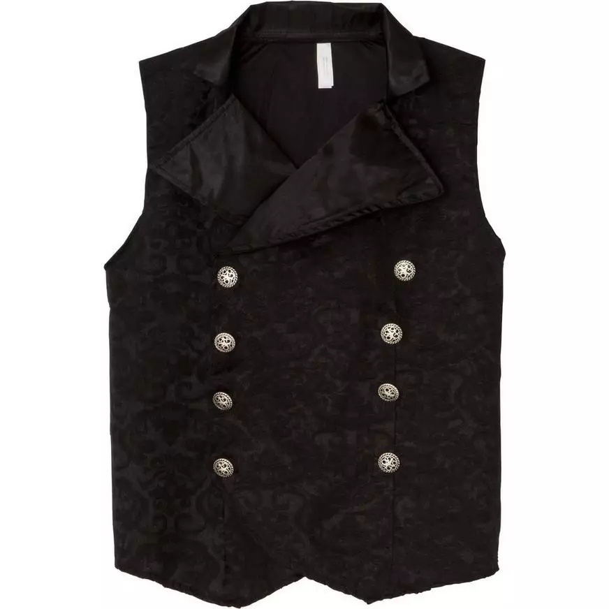 Black Vampire Vest 4 Black Vampire Vest - Image 2