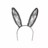 Black Lace Bunny Ears 1 Black Lace Bunny Ears -Amscan Shop 401099