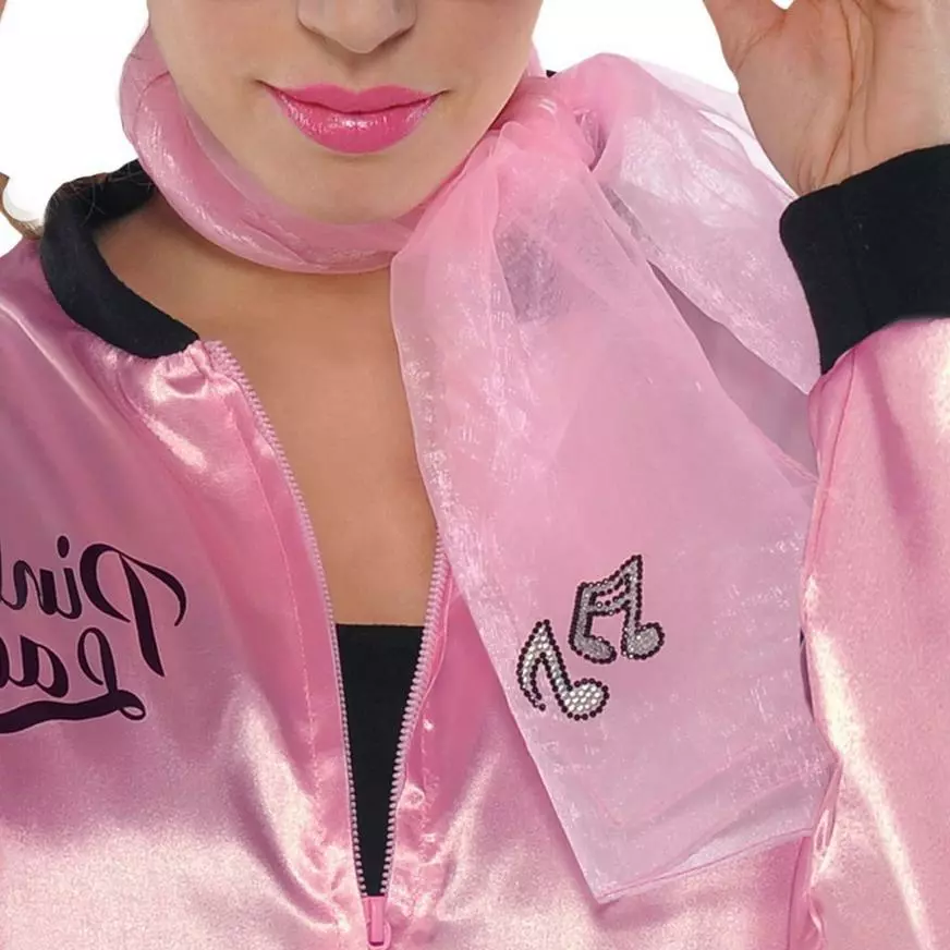 50's Pink Scarf 4 50's Pink Scarf - Image 2