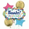 Thank You Balloon Bouquet 5pc