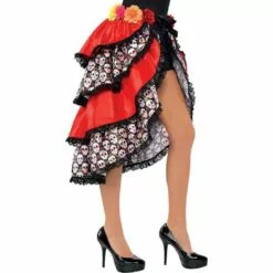 Day Of The Dead Tie-On Bustle