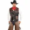 Cowboy Vest Deluxe 2 Cowboy Vest Deluxe -Amscan Shop 591935