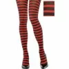 Adult Red & Black Striped Tights 2 Adult Red & Black Striped Tights -Amscan Shop 592121