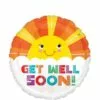 Foil Sunshine Get Well Soon Balloon, 17in 1 Foil Sunshine Get Well Soon Balloon, 17in -Amscan Shop 595357