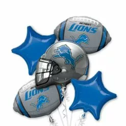 Detroit Lions Balloon Bouquet 5pc