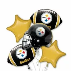 Pittsburgh Steelers Balloon Bouquet 5pc