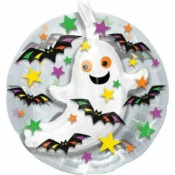 Bats & Ghost Balloon - See Thru, 24in