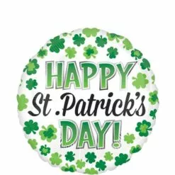 Happy St. Patrick's Day Balloon, 17in
