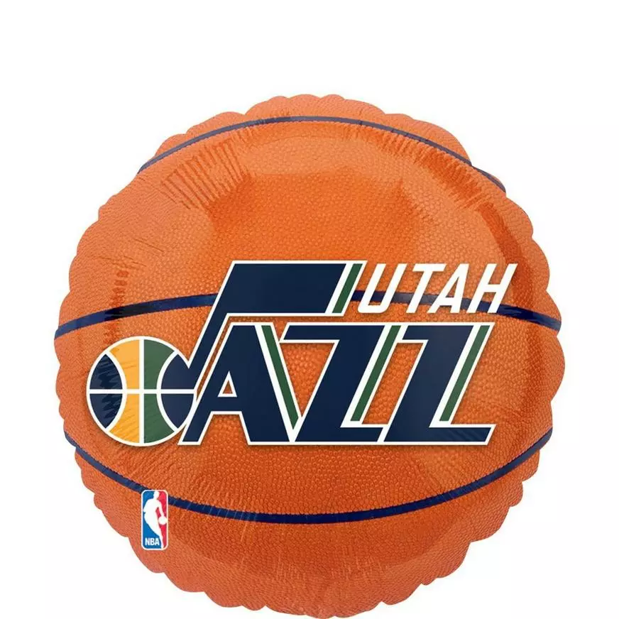 Utah Jazz Balloon - Basketball 3 Utah Jazz Balloon - Basketball