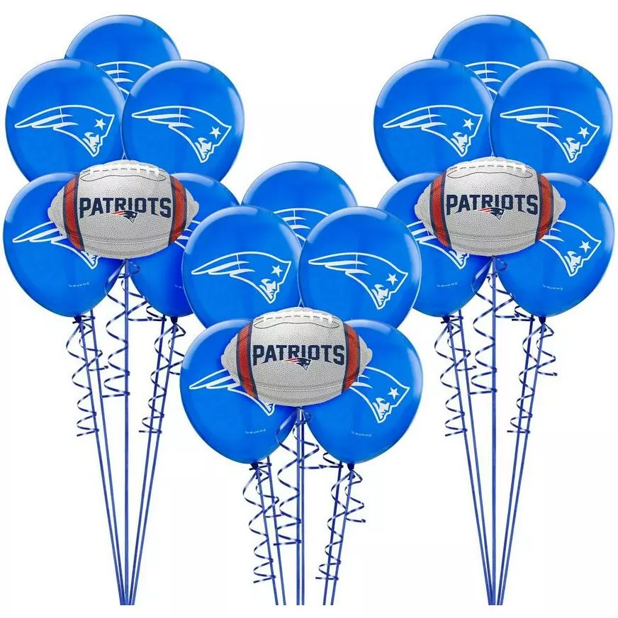 New England Patriots Balloon Kit 3 New England Patriots Balloon Kit