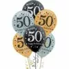 15ct, 50th Birthday Balloons - Sparkling Celebration 2 15ct, 50th Birthday Balloons - Sparkling Celebration -Amscan Shop 747021