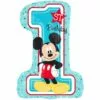 Giant 1st Birthday Mickey Mouse Balloon 1 Giant 1st Birthday Mickey Mouse Balloon -Amscan Shop 748520