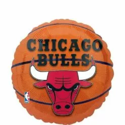 Chicago Bulls Balloon Kit 8 Chicago Bulls Balloon Kit -Amscan Shop 748822 02