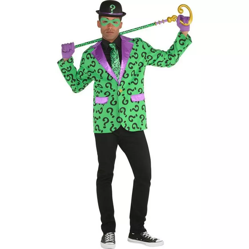 Adult Riddler Jacket - Batman 4 Adult Riddler Jacket - Batman - Image 2