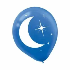 AMSCAN 15ct, Crescent Moon & Mosque Eid Balloons -Amscan Shop 781068 02