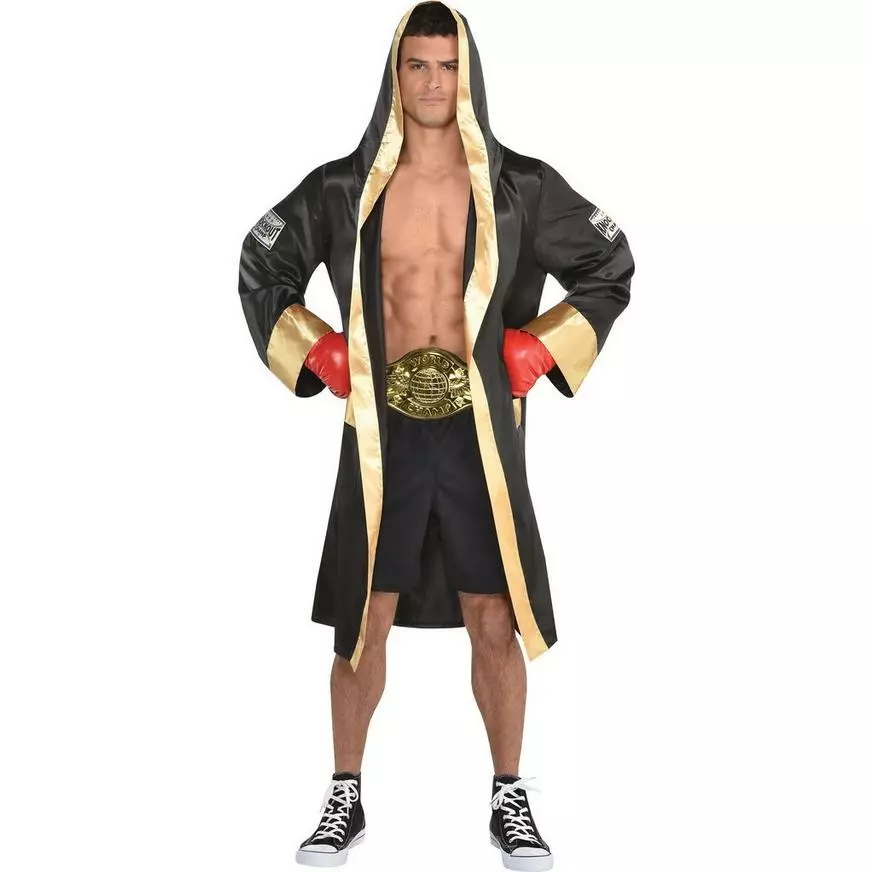 AMSCAN Adult Boxer Robe 3 AMSCAN Adult Boxer Robe