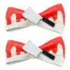 Glitter Bloody Knife Bow Hair Clips 2ct -Amscan Shop 794171