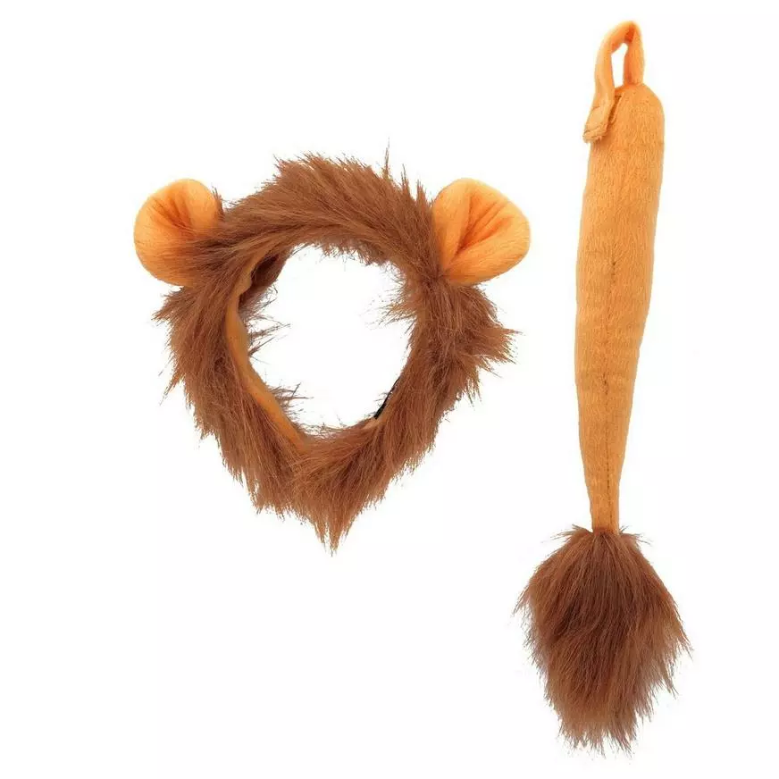 Girls Lion Costume Accessory Kit 4 Girls Lion Costume Accessory Kit - Image 2