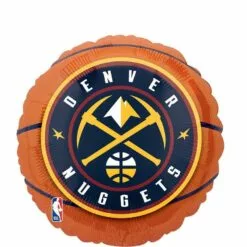Denver Nuggets Foil Balloon, 17in - Basketball