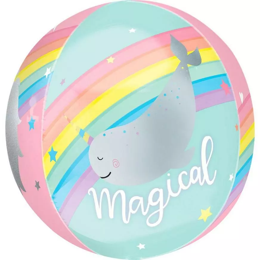 Magical Rainbow Balloon - See Thru Orbz 3 Magical Rainbow Balloon - See Thru Orbz