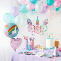 Magical Rainbow Balloon - See Thru Orbz 9 Magical Rainbow Balloon - See Thru Orbz -Amscan Shop 840088 03