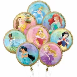 Disney Princess Balloon Bouquet 8pc