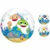 Baby Shark Balloon - See Thru Orbz 1 Baby Shark Balloon - See Thru Orbz -Amscan Shop 869926