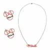 Minnie Mouse Jewelry Set 3pc 1 Minnie Mouse Jewelry Set 3pc -Amscan Shop 890100