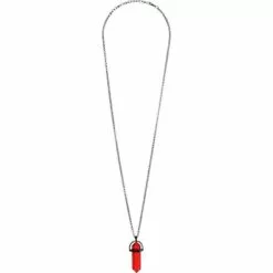 Devils Charm Obelisk Pendant Necklace