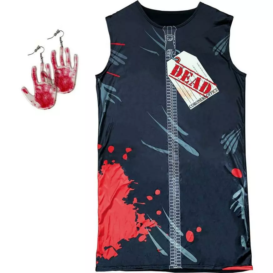 Adult Body Bag Costume Accessory Kit 3 Adult Body Bag Costume Accessory Kit