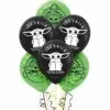 6ct, 12in, The Child Balloons - The Mandalorian -Amscan Shop 898341