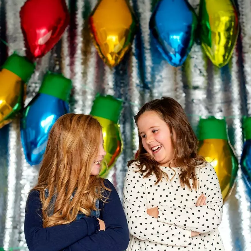 Air-Filled Multicolor Christmas Light Bulb Foil Balloons, 4ct 5 Air-Filled Multicolor Christmas Light Bulb Foil Balloons, 4ct - Image 3