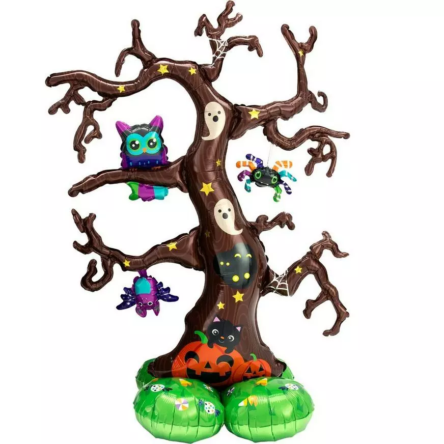 AirLoonz Halloween Tree Balloon, 44in X 62in 3 AirLoonz Halloween Tree Balloon, 44in X 62in