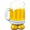 AirLoonz Big Beer Mug Foil Balloon, 49in 2 AirLoonz Big Beer Mug Foil Balloon, 49in -Amscan Shop 909005