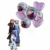 Frozen 2 Deluxe Airwalker Balloon Bouquet, 8pc -Amscan Shop 909972