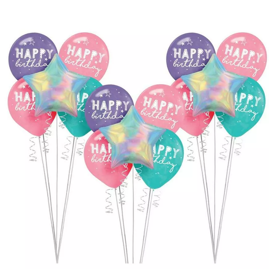 Festival Fun Balloon Bouquet Kit 3 Festival Fun Balloon Bouquet Kit