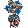 Avengers Unite Deluxe Airwalker Balloon Bouquet, 8pc 1 Avengers Unite Deluxe Airwalker Balloon Bouquet, 8pc -Amscan Shop 910684