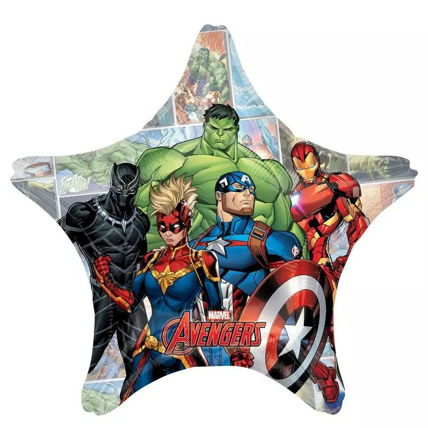 Avengers Unite Deluxe Airwalker Balloon Bouquet, 8pc 4 Avengers Unite Deluxe Airwalker Balloon Bouquet, 8pc - Image 2