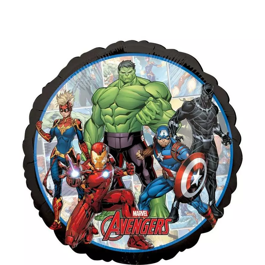 Avengers Unite Deluxe Airwalker Balloon Bouquet, 8pc 5 Avengers Unite Deluxe Airwalker Balloon Bouquet, 8pc - Image 3