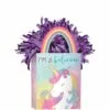 Mini Enchanted Unicorn Tote Balloon Weight, 5.5oz 2 Mini Enchanted Unicorn Tote Balloon Weight, 5.5oz -Amscan Shop 914647