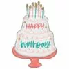 Happy Cake Day Birthday Foil Balloon, 21in X 28in 1 Happy Cake Day Birthday Foil Balloon, 21in X 28in -Amscan Shop 919612