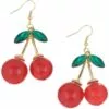 50s Happy Homemaker Cherry Earrings 1 50s Happy Homemaker Cherry Earrings -Amscan Shop 920288